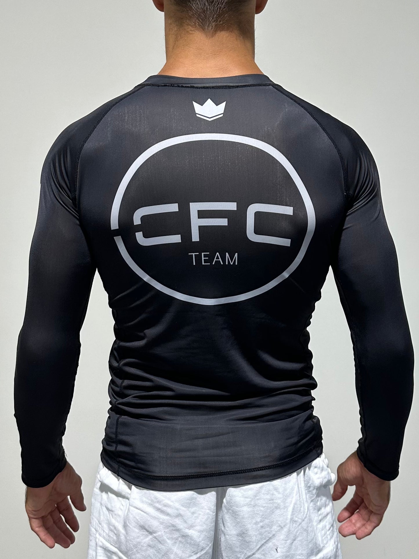 Rashguard CFC Negra Manga Larga (unisex)