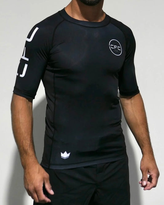 Rashguard CFC Negra Manga Corta (unisex)